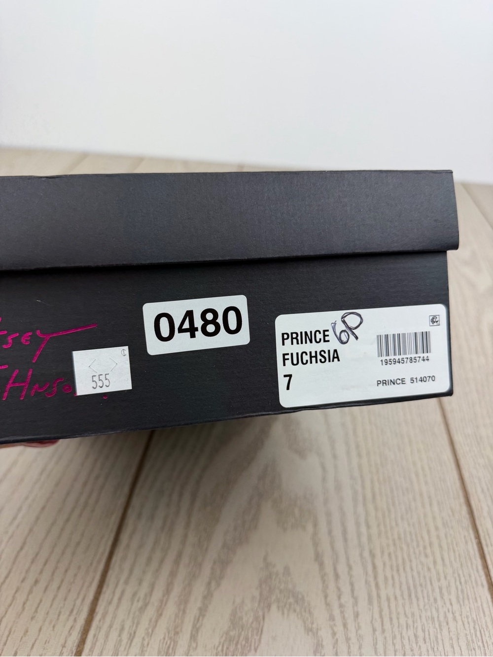 Betsey Johnson Women's Prince d'Orsay Bow Evening Pumps 7M Fuchsia Pink $89 - Picture 8 of 8